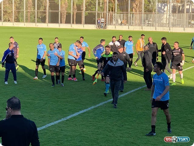 שחקני עירוני נשר בסיום